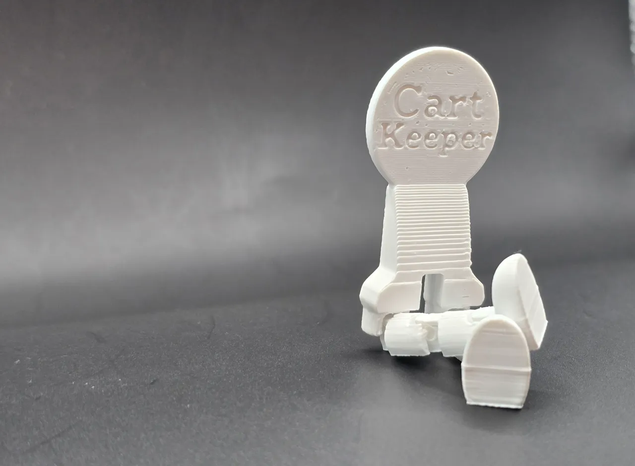 Cart Keeper - US Quarter Shopping Cart Token view 4