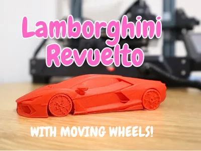 Lamborghini Revuelto Print in Place