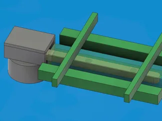 Marklin K-Track switch mechanism