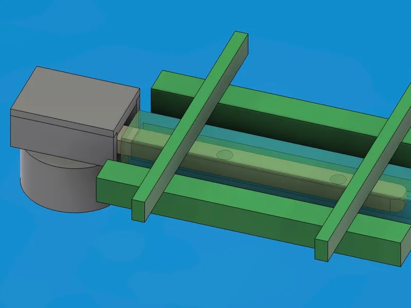 Marklin K-Track switch mechanism