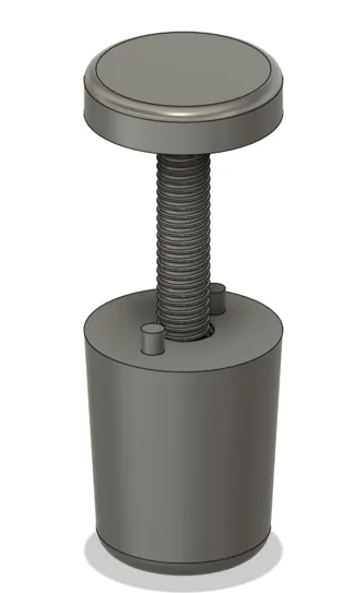 IKEA Skadis Wall Spacer Thread Replicated Model