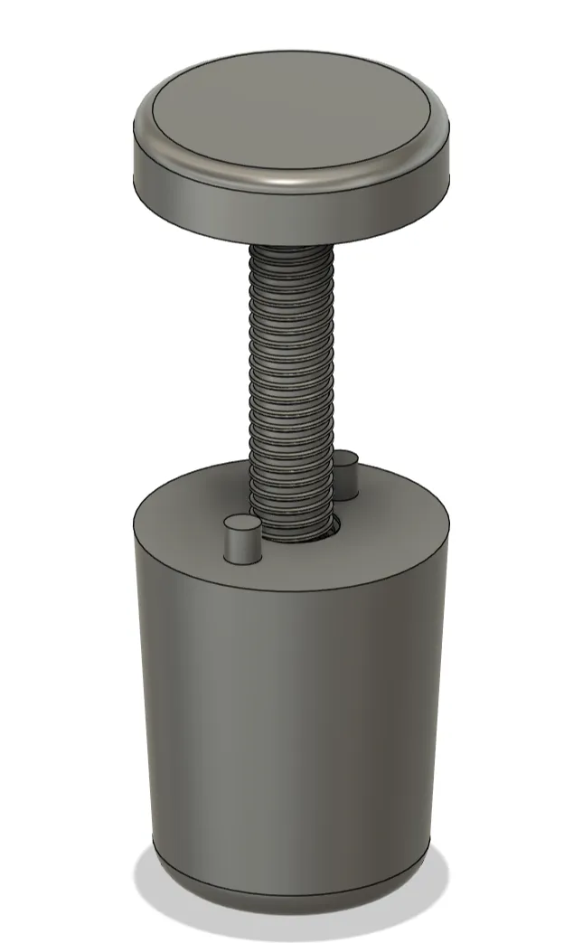 IKEA Skadis Wall Spacer Thread Replicated Model