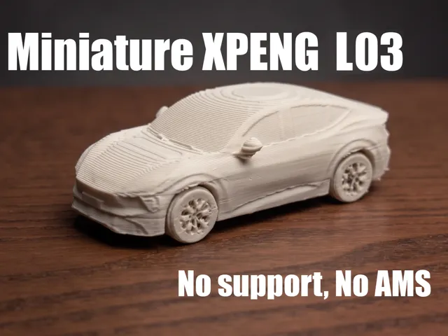 Xpeng L03 Car Kit Card — No Supports - No AMS