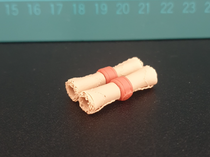 Scroll Miniature Prop