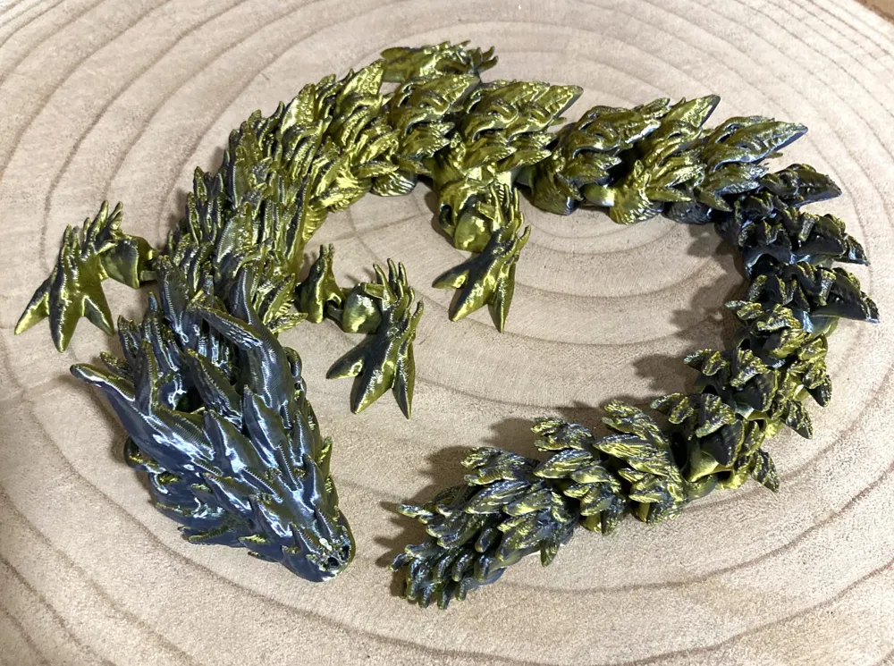 Articulated Poison Dragon - Free 3D Print Model - MakerWorld