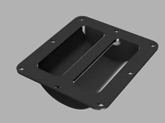 Recessed Speaker Handle
