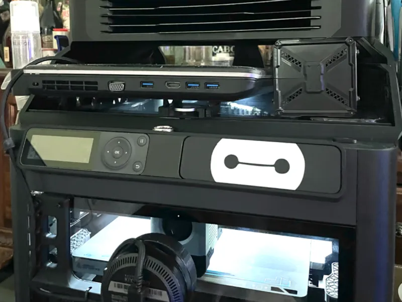Baymax Bambulab P1S/P1P Faceplate