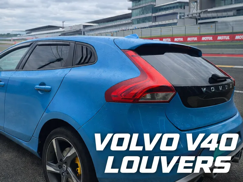 Volvo V40 Rear Window Louvers 