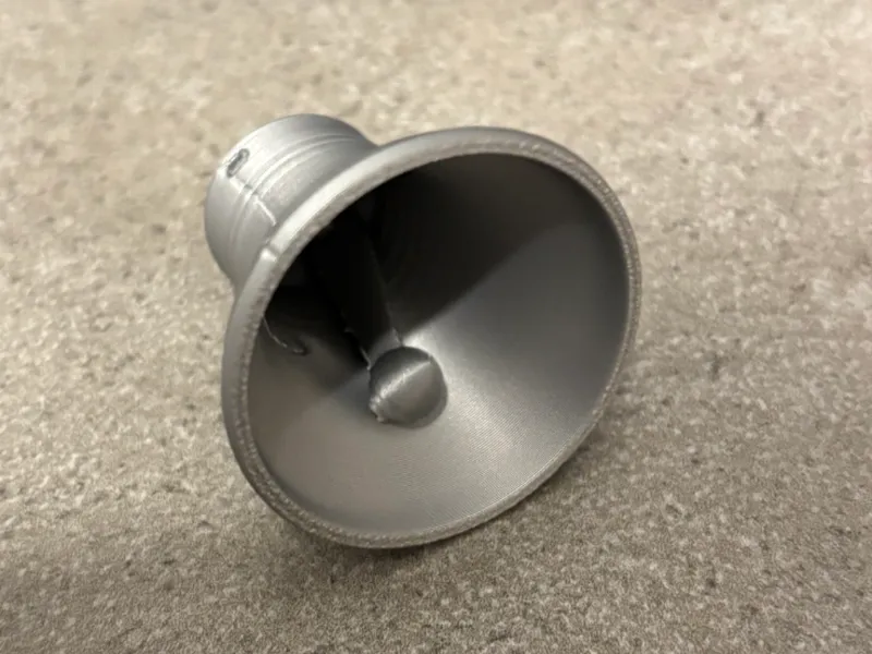 Christmas bell ornament