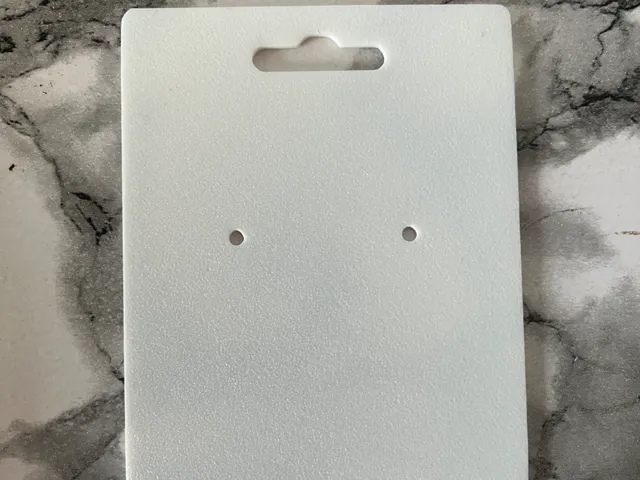 earring display card