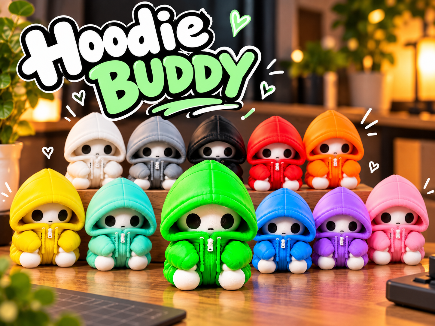 Hoodie Buddy 3D model