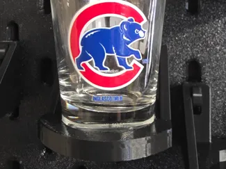 Skadis Shot Glass Holder - For Larger Base Glass