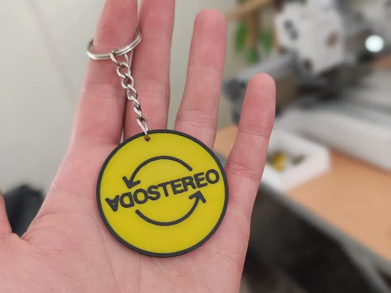 Llavero Soda Stereo
