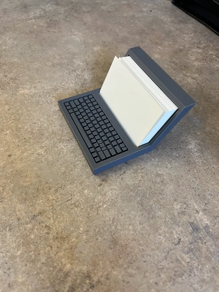 Laptop Business Card Holder by Tiberius Tech MakerWorld