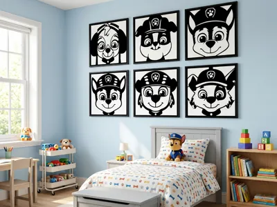 Paw Patrol Frames
