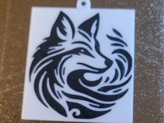 Porte clés renard