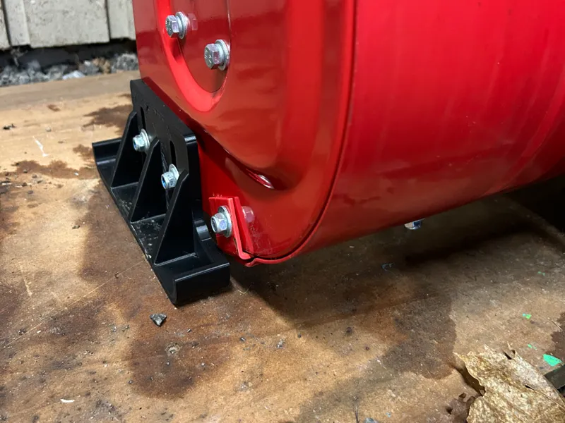 Snow blower ski