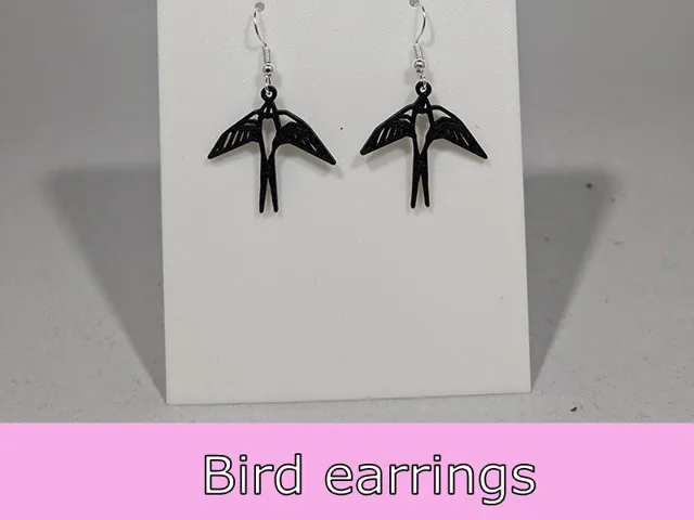 Bird earrings
