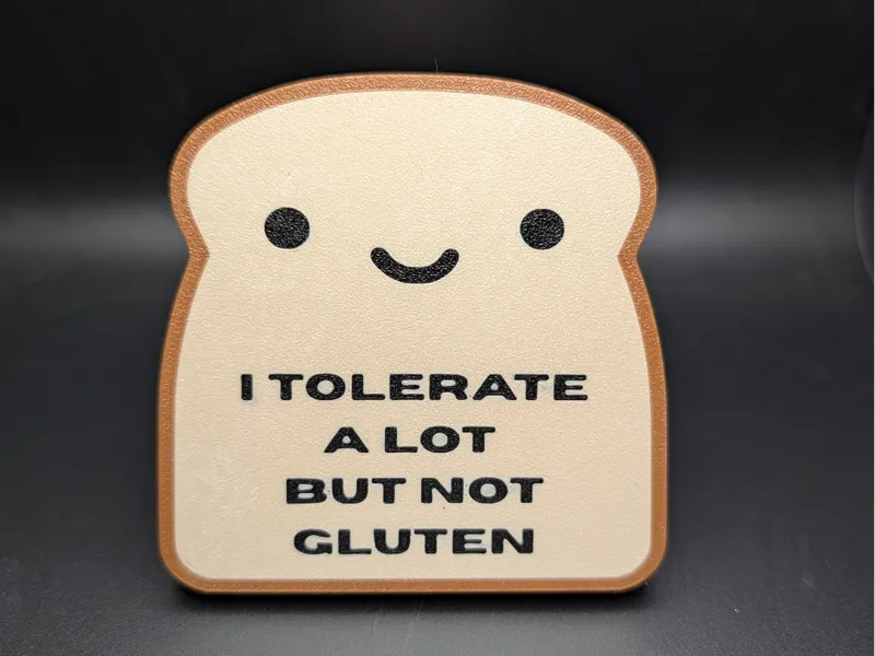 No Gluten Trailer Hitch Cover