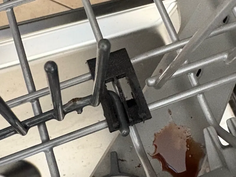 Dishwasher basket clip Beko 