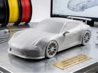 Porsche 911 GT3 RS — modèle low poly — photo 1