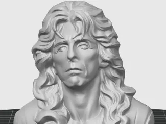 Alice Cooper statue