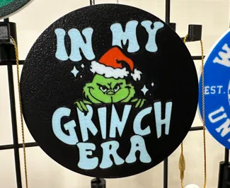 In My Grinch Era Christmas Ornament