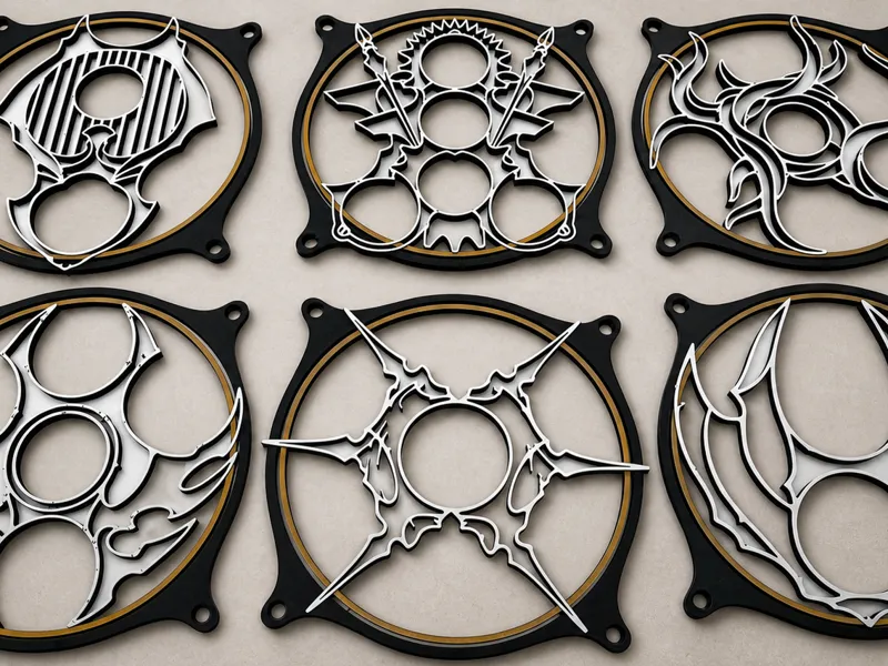 Silksong Crest 120mm Fan Shroud