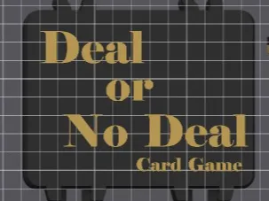Deal Or No Deal Simple snaplock box