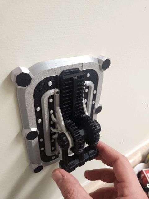 MECHANICAL ROCKER LIGHT SWITCH COVER