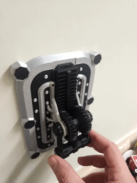 MECHANICAL ROCKER LIGHT SWITCH COVER view 3
