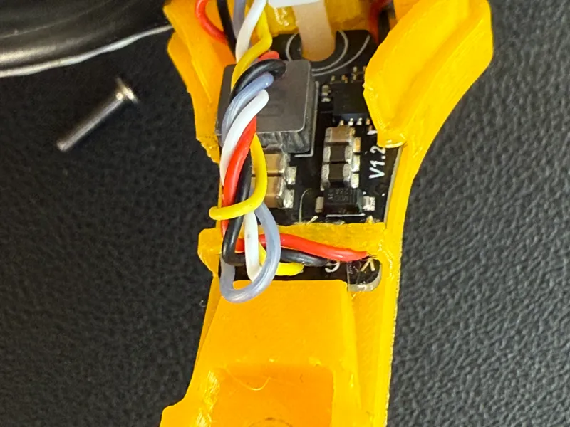 Pavo25v2 Meteor LED mount with landing pad