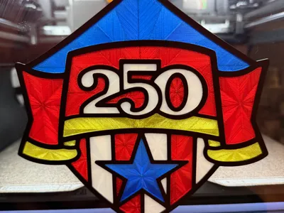 Stained Glass 250th Anniversary of America