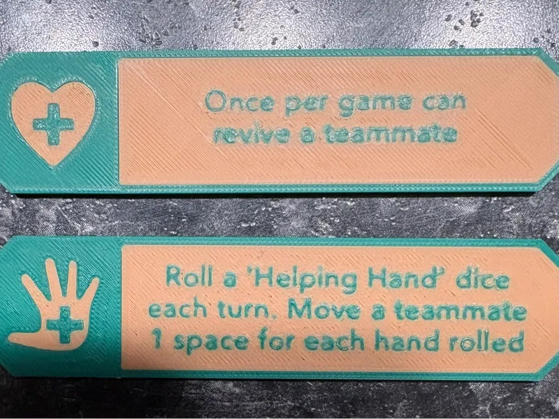 Player Cards for Relic Rush