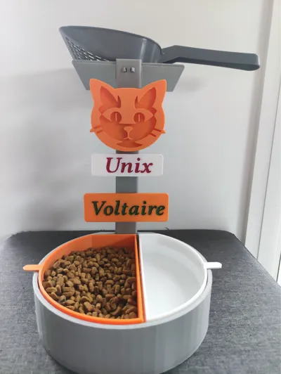 Modular Pet Bowl (Name customizable)