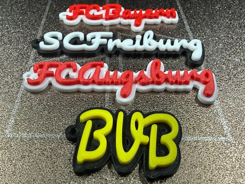 Schlüsselanhänger Vereins Name