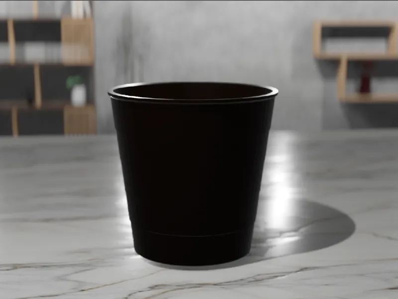 Mini Ikea FNISS Trash can