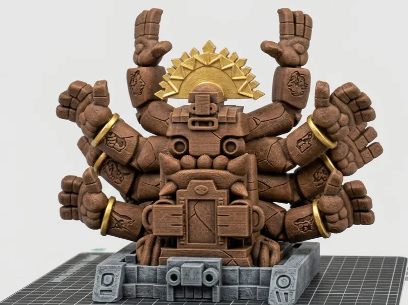 statue of the Boss Zakum from MapleStory