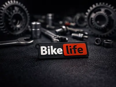 Bike Life Keychain