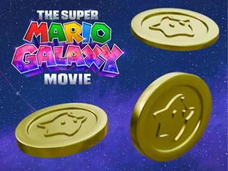 Mario Galaxy Luma Rosalina Coins
