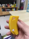 0.12mm layer height, two part print