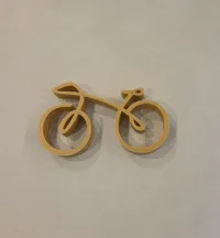 Sculpture minimaliste de vélo — photo 3