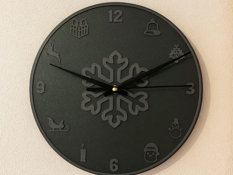 Horloge de Noël - Christmas Clock