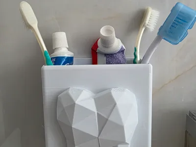Wall-mounted Toothbrush Holder 