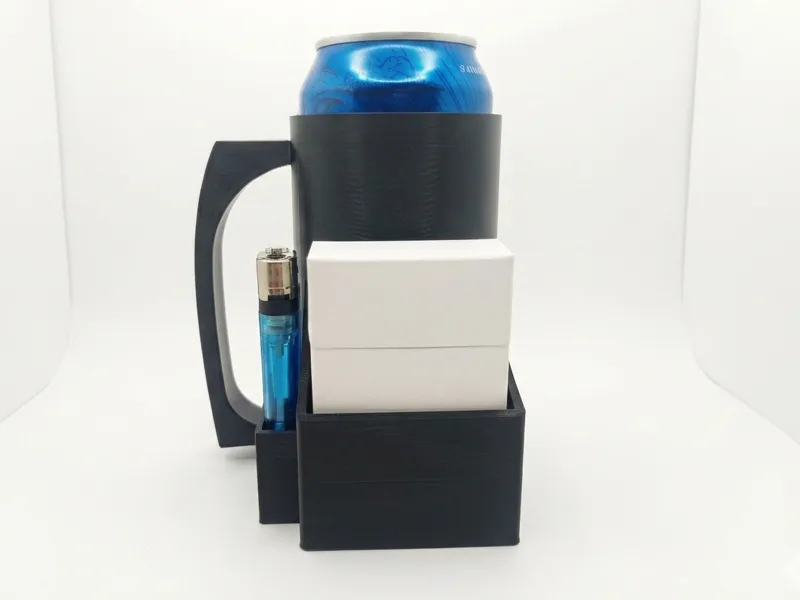 copo para lata de 350 ml isqueiro e acessorios