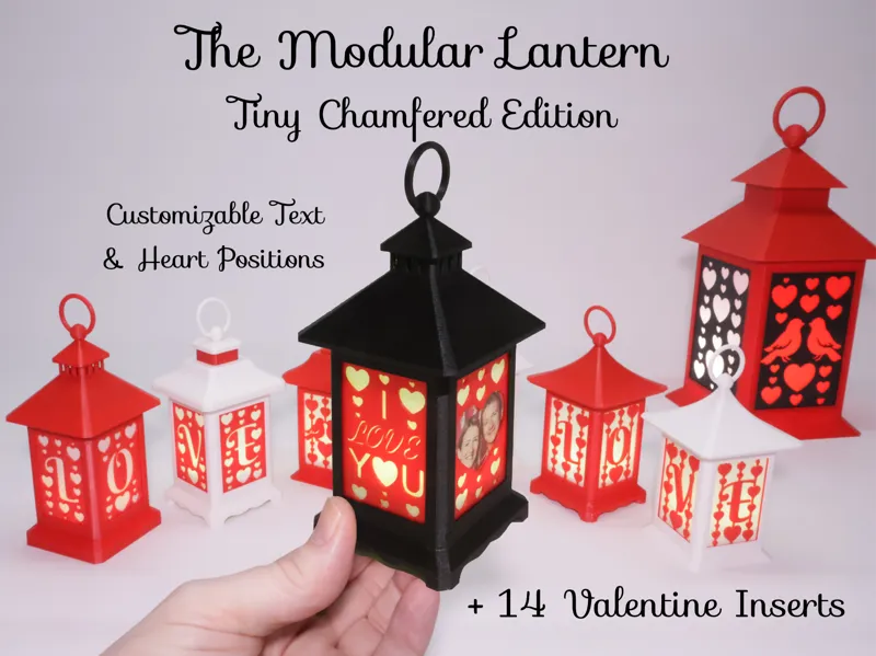 The Modular Lantern - Tiny Chamfered Edition