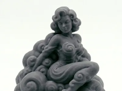 Cloud Dryad Pin Up