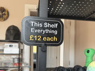 Magnetic Shelving Price V2 (Editable)