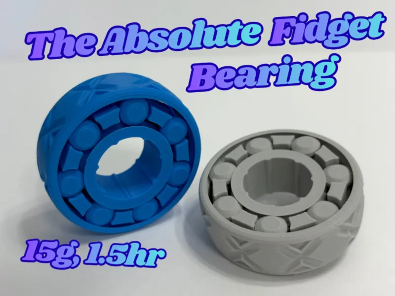 Bearing Fidget Spinner (Print in Place)