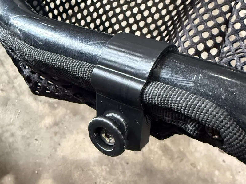 Clicgear mount.  Golf pull cart clic gear mount.